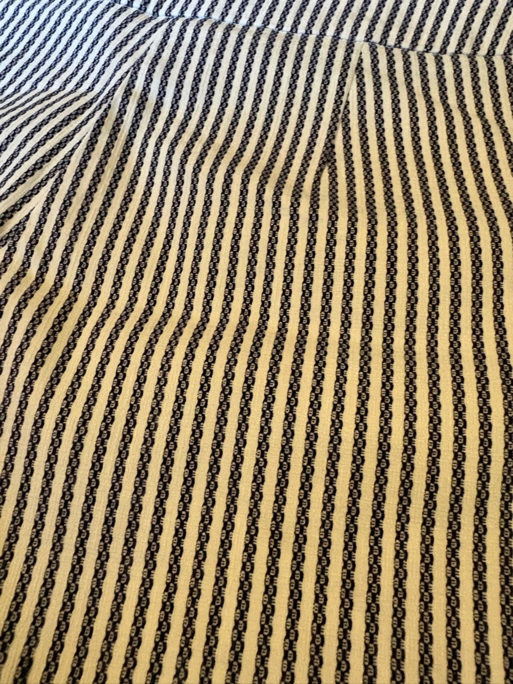 Jules & Leopold Navy and White Striped Shorts with JL Tag - Picture 7 of 7